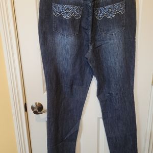 Christopher & banks jeans size 14